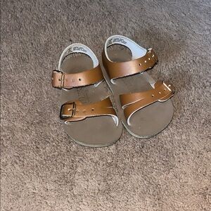 Stylish Tan Kids Sandals with Adjustable Straps